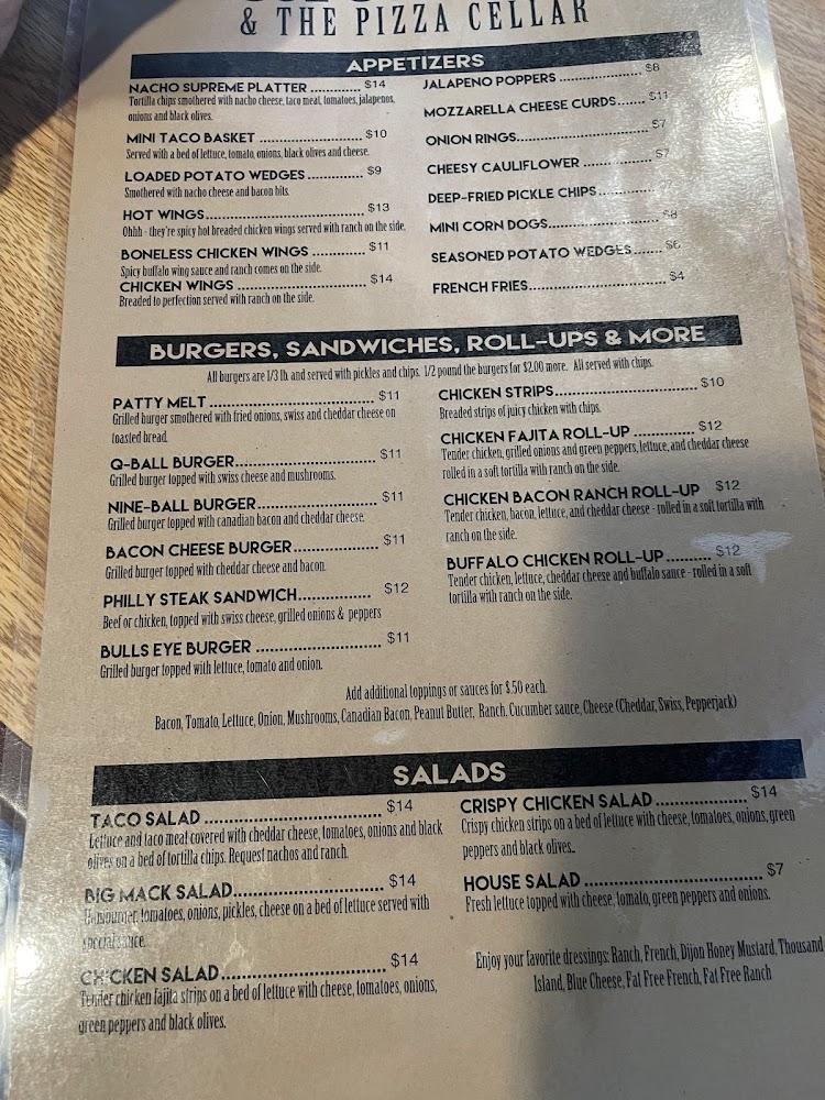 Pizza Cellar Menu image 2