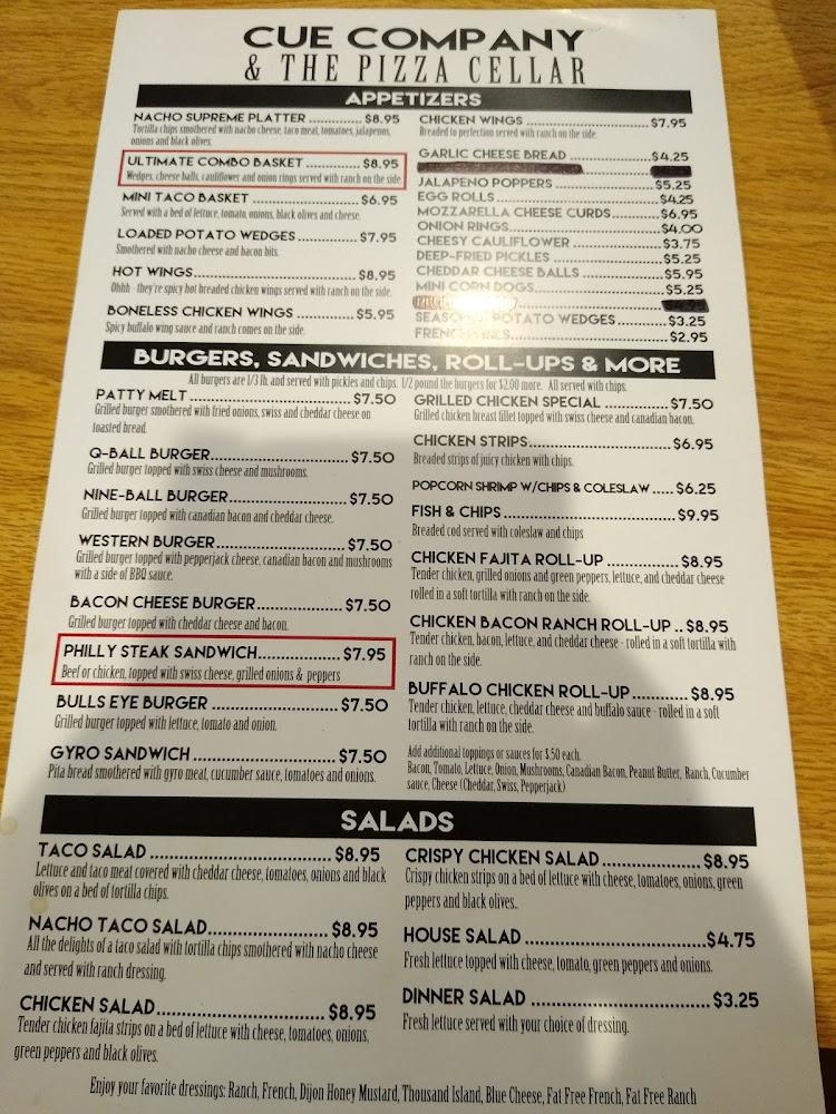 Pizza Cellar Menu image 3